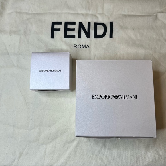 Emporio Armani Drop Earrings and Bracelet - Picture 13 of 13